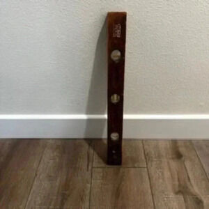 Vintage Stanley Wooden 24” Level No. 25 7N 24”